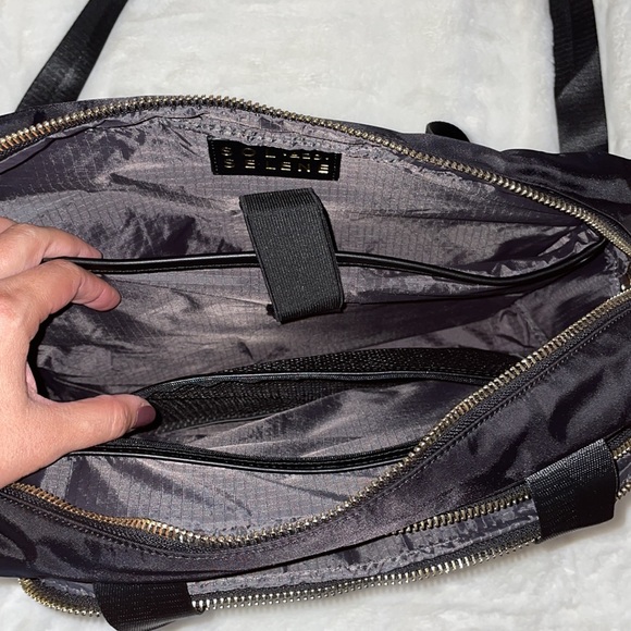 Sol and Selene Streetside Satchel in Black Nylon - Picture 4 of 7